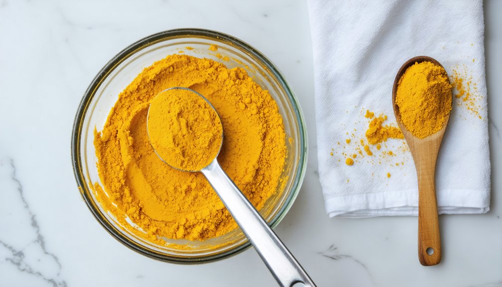 turmeric teeth whitening risks