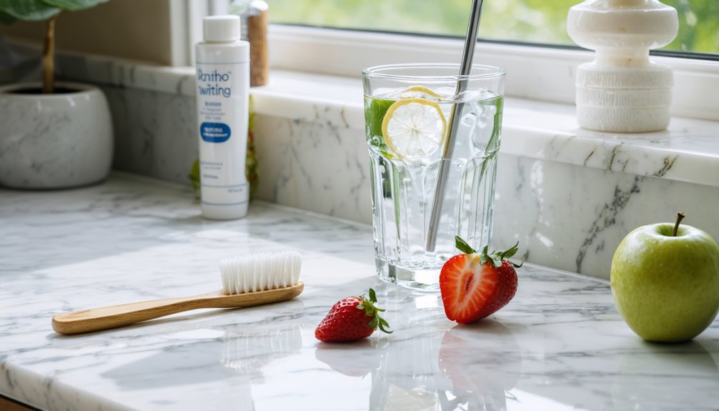whitening dental care habits