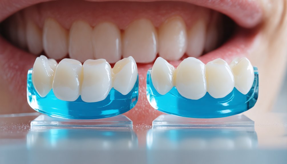 whitening strips with gum protection