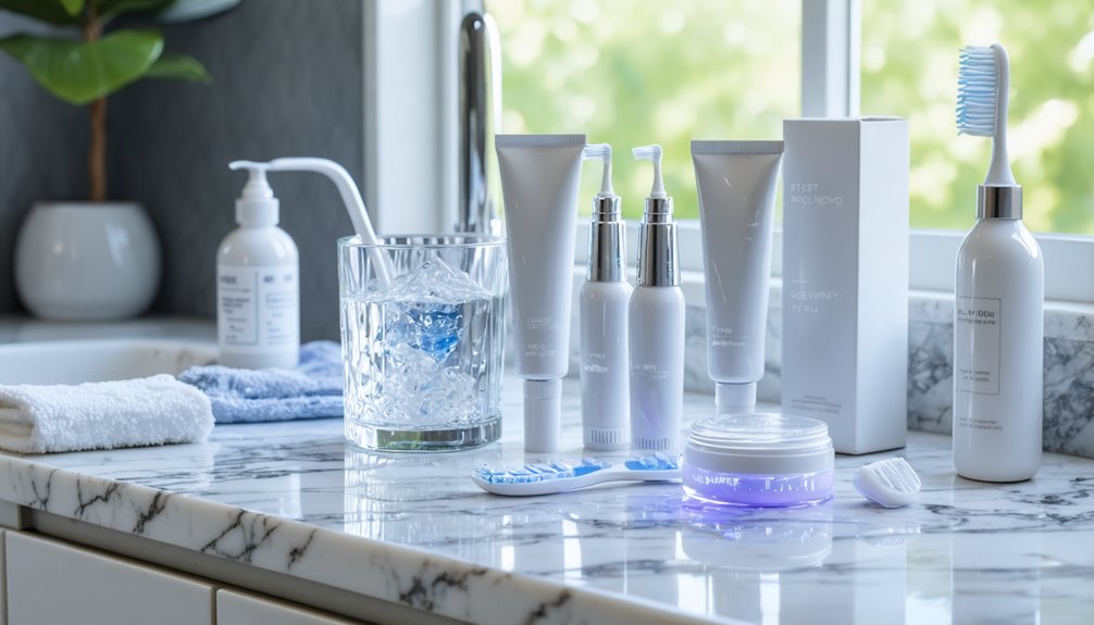 whitening with sensitivity management