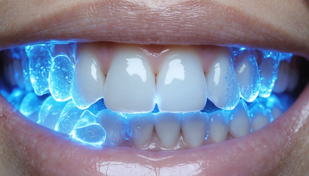 accelerating whitening through led activation