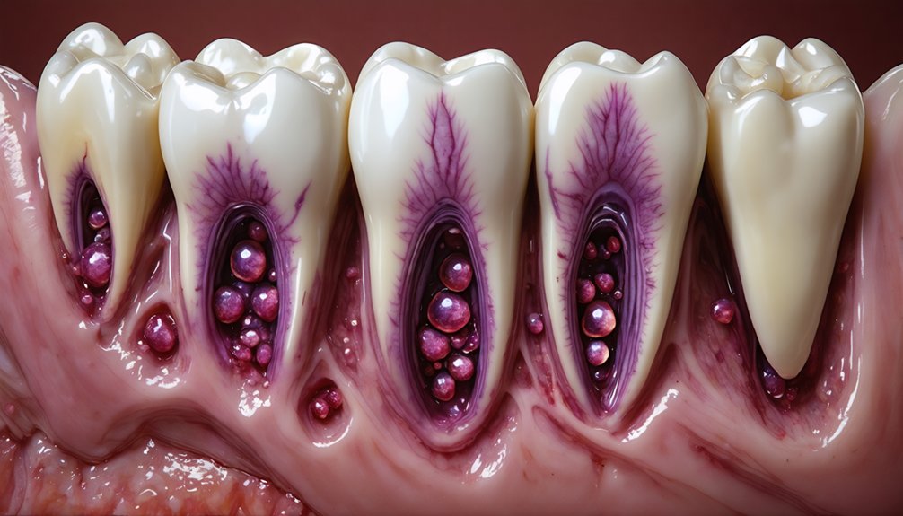 acid induced enamel demineralization traps pigments