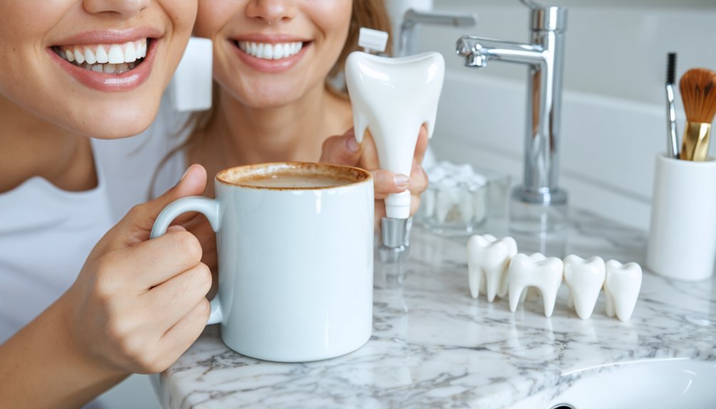 coffee stain whitening tips