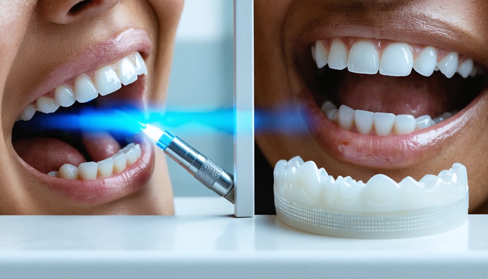 cost comparison laser vs led