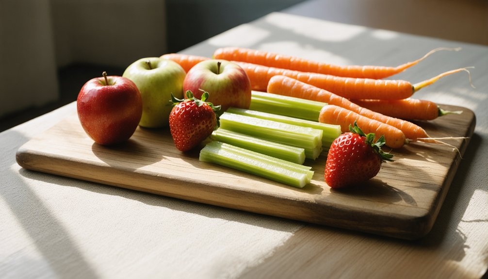 crunchy foods promote dental health