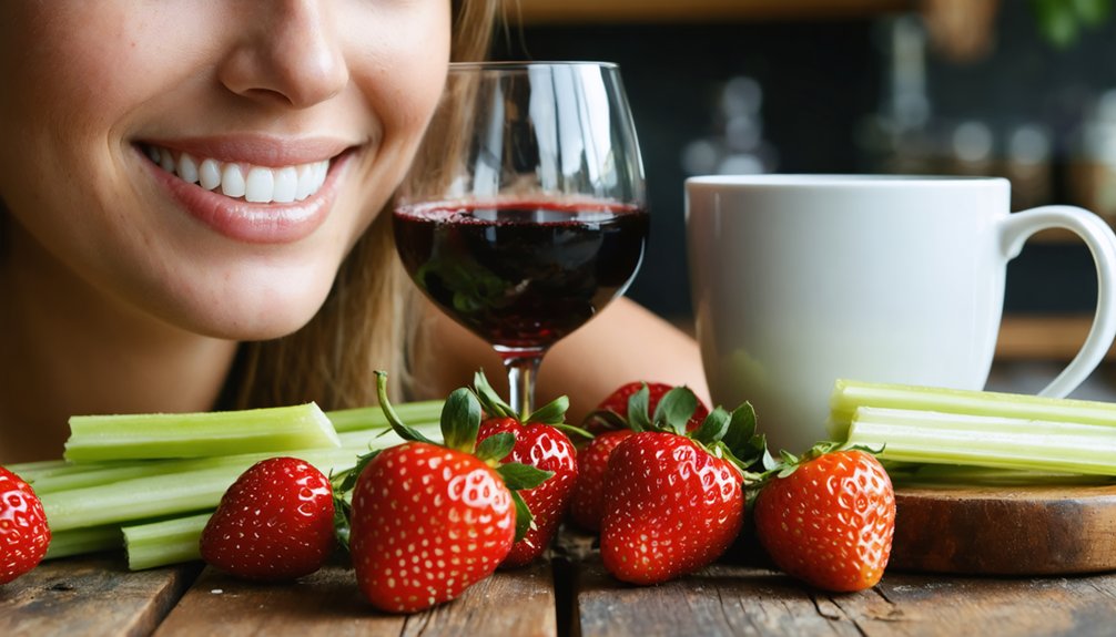 diet affects whitening longevity