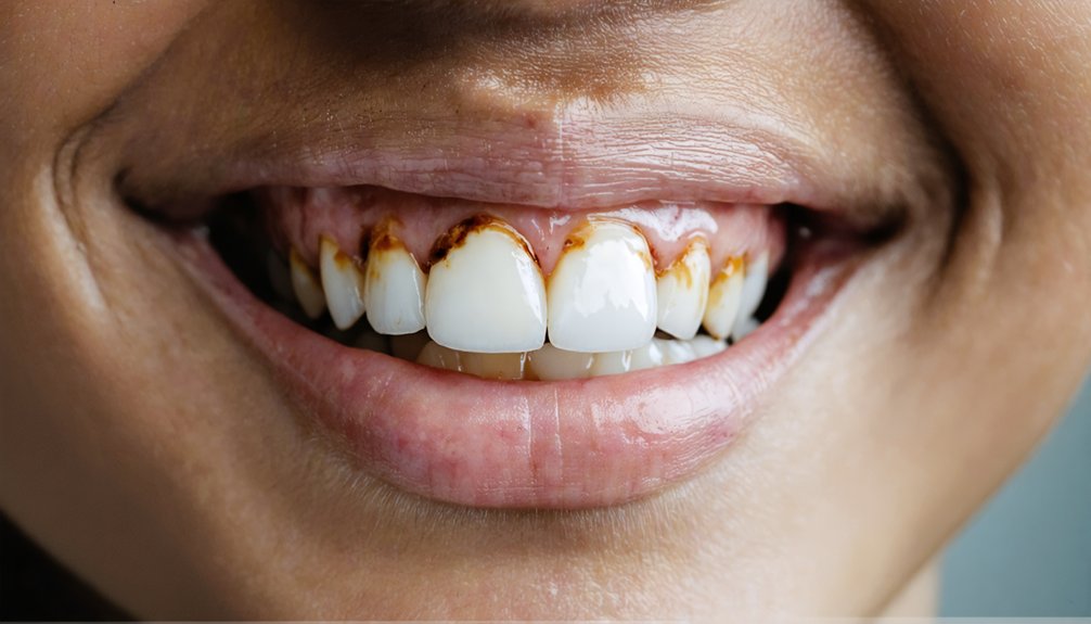 fluoride stained teeth resist whitening efforts