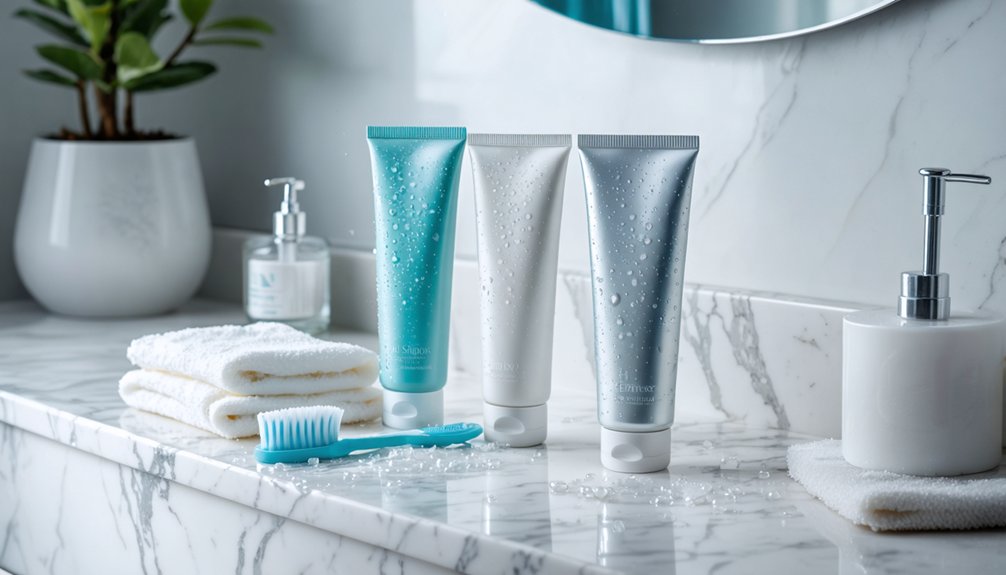 fluoride whitening toothpaste alleviates sensitivity