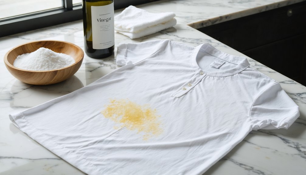 hydrogen peroxide stain removal techniques