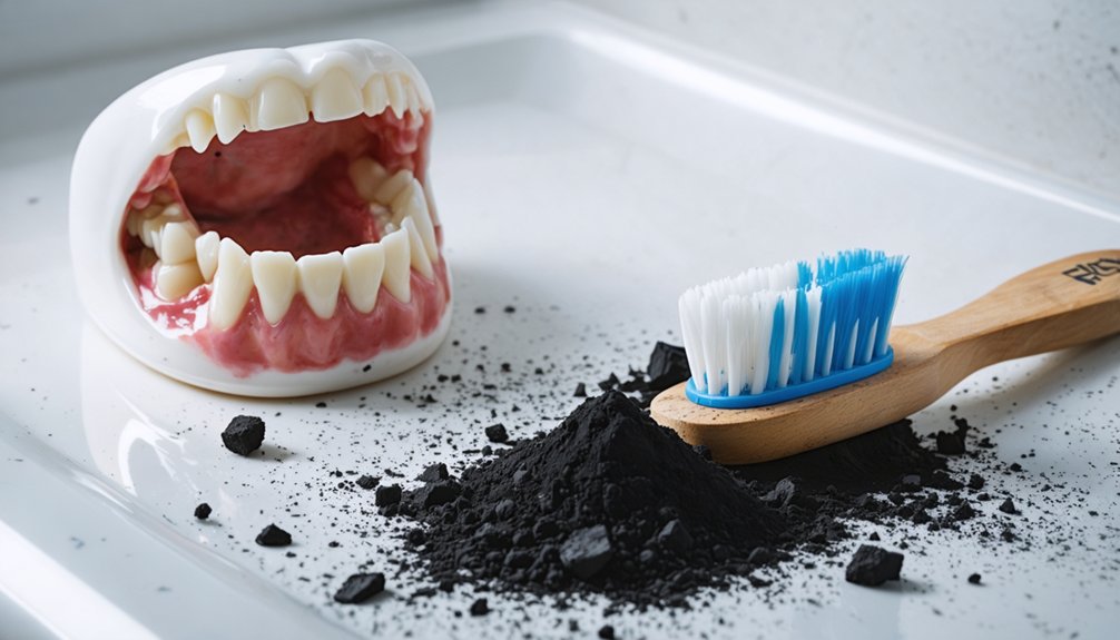 irreversible enamel and gum damage