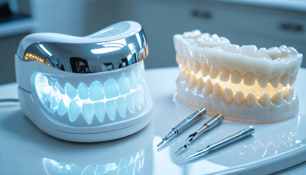 led activated whitening effectiveness