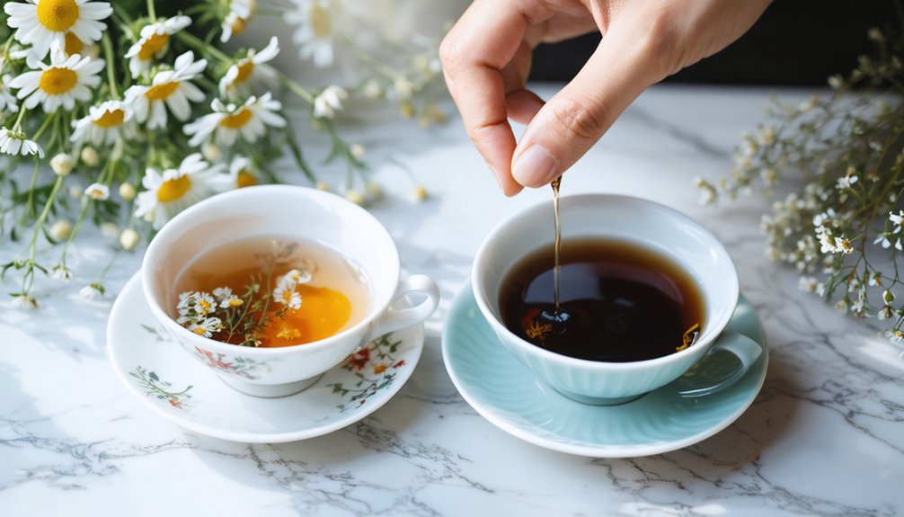 limit tannin exposure protect enamel integrity