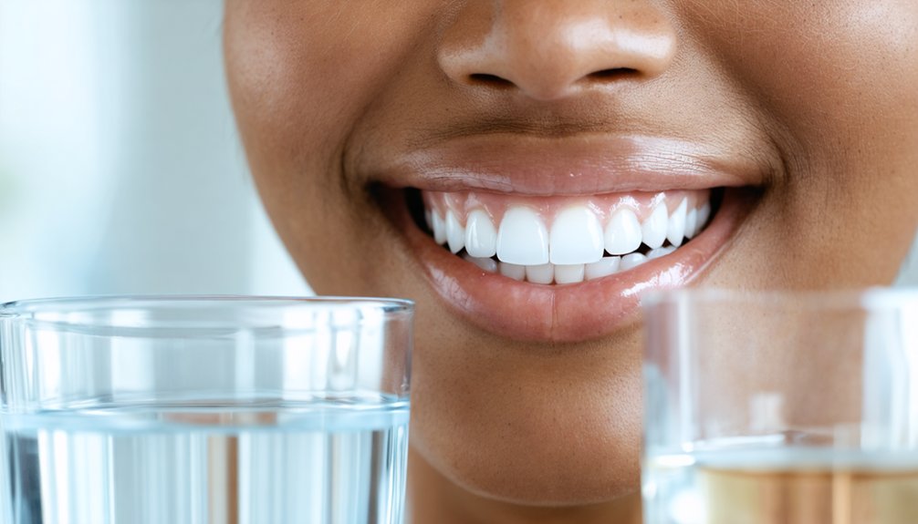 maintaining whitened teeth consistently