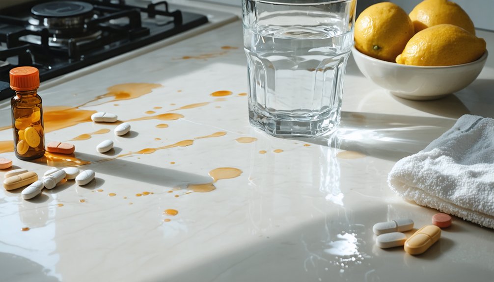 medication stain removal options