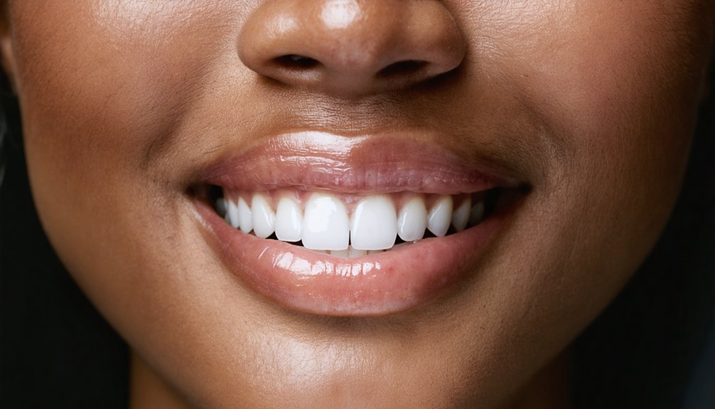 medication stained teeth professionally whitened