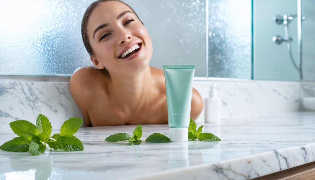 mint gels enhance whitening experience