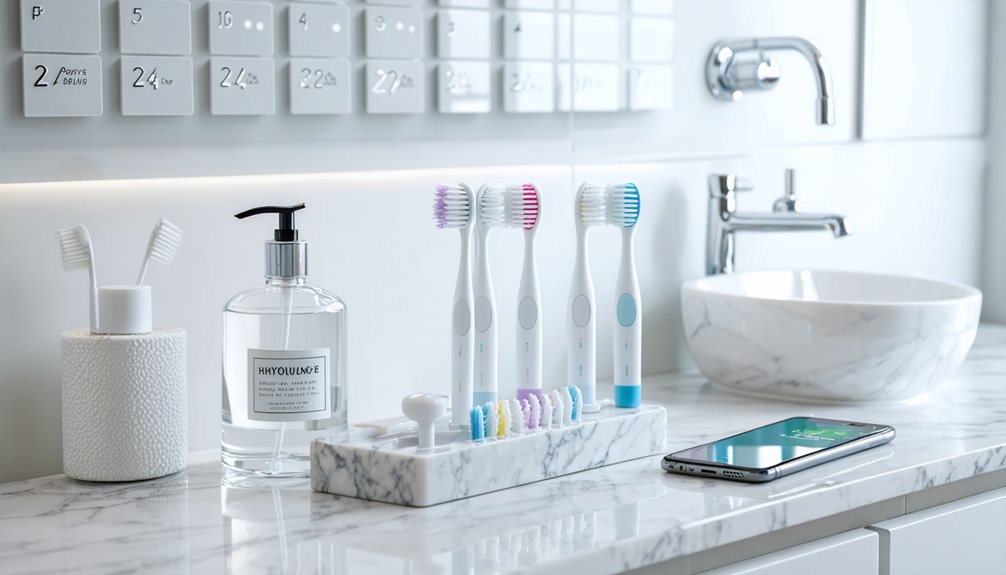 optimal at home teeth whitening schedule