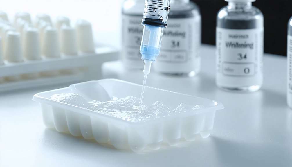 optimal peroxide range for sensitivity