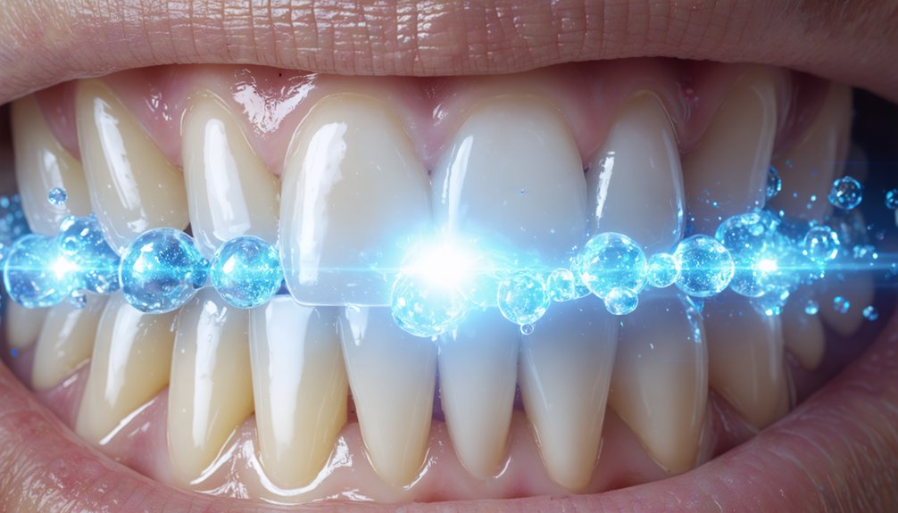 photosensitizing agents enhance whitening effects