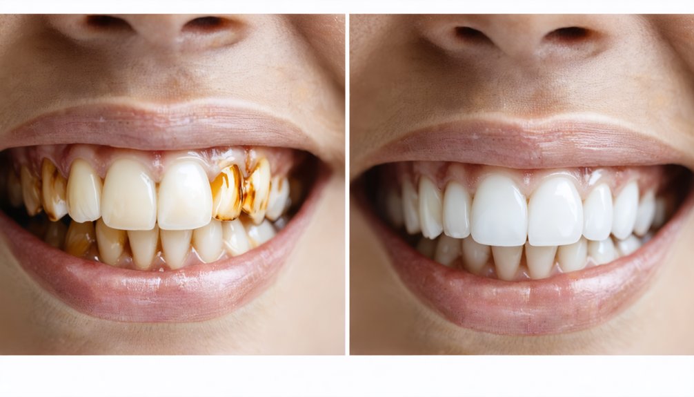 porcelain veneers for stubborn discoloration
