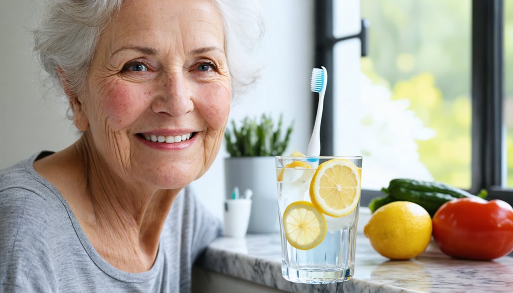 preventing discoloration on older teeth