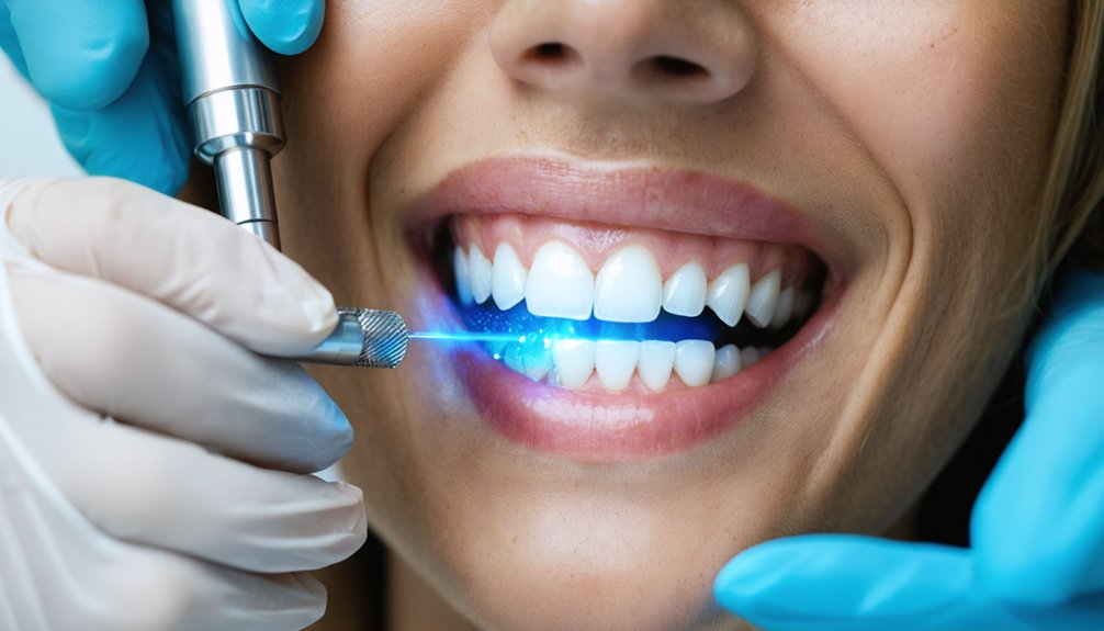 professional laser teeth whitening advantages