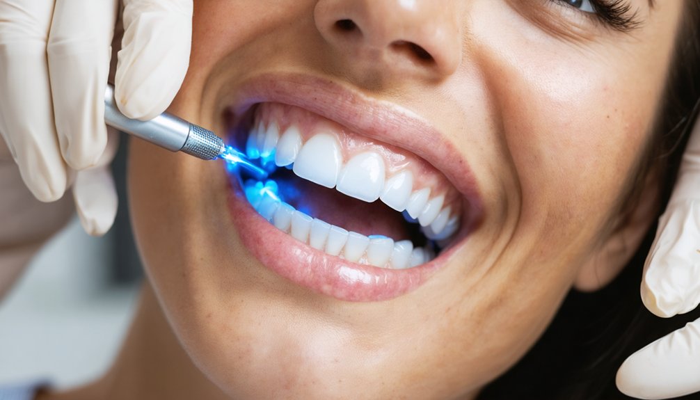 protecting enamel and gum during whitening
