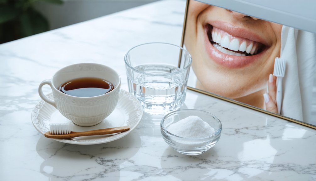 reverse tea stained yellowed teeth