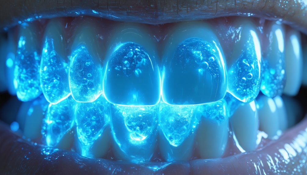 safer dental whitening with led
