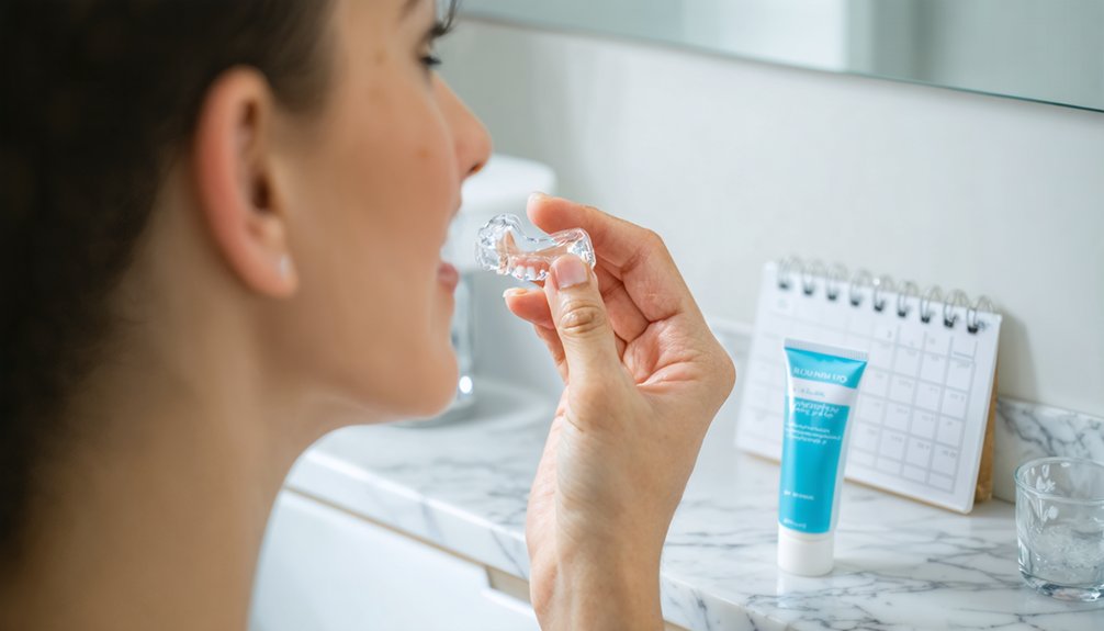 sensitivity management during whitening treatment