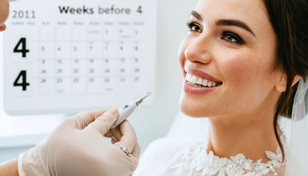 strategic professional whitening for wedding