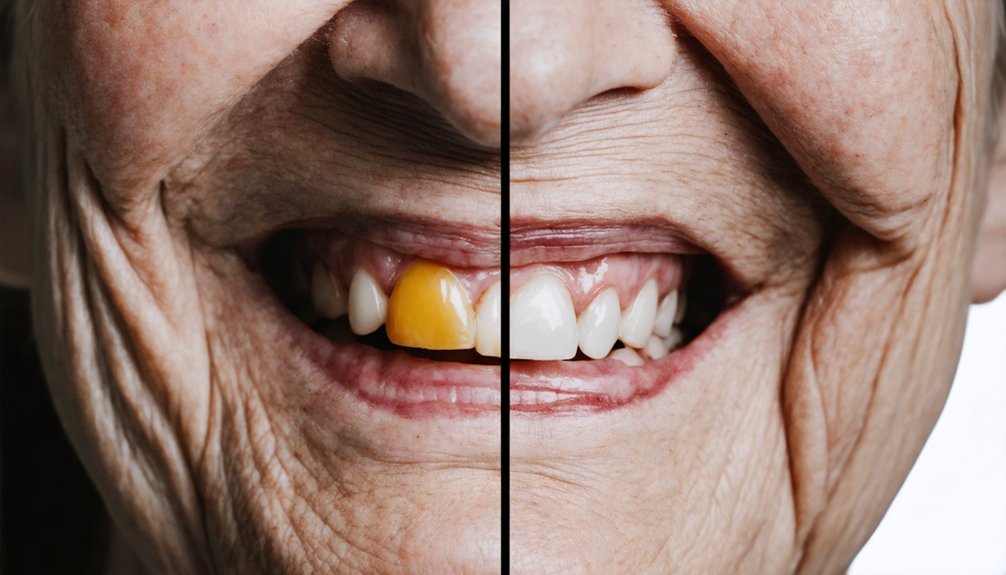 teeth whitening for age related discoloration