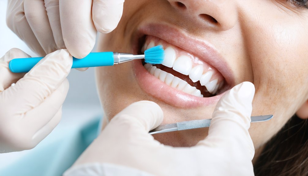 teeth whitening sensitive enamel care