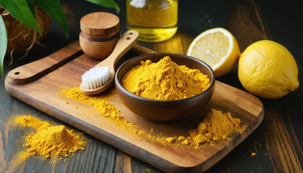 turmeric teeth whitening paste