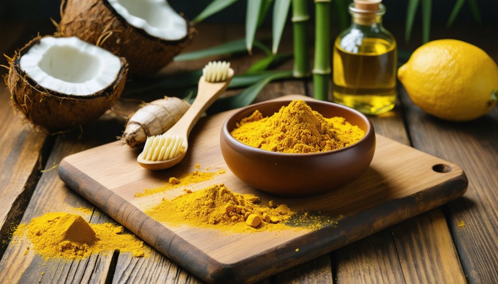 turmeric teeth whitening recipe