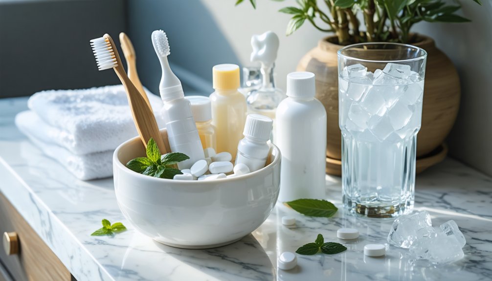 whiten teeth while taking medications