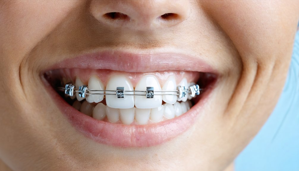 whitening teeth with braces precautions