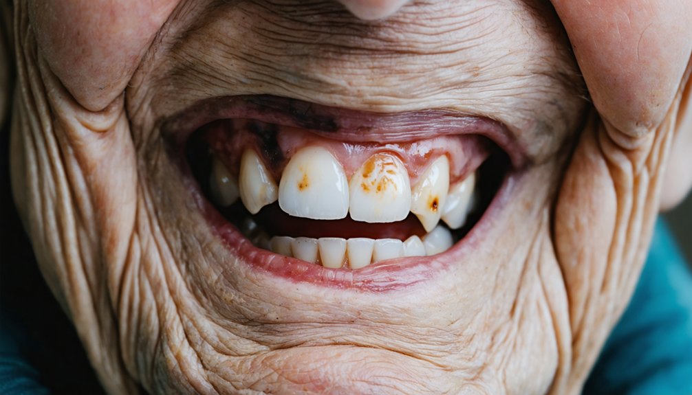 age and genetics influence discoloration