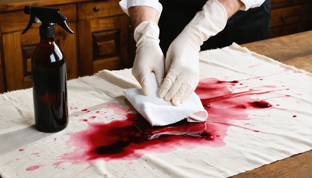 effective wine stain solutions