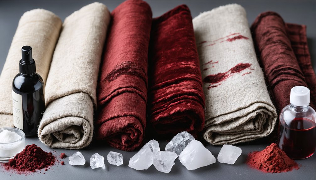 fabric specific wine stain treatment