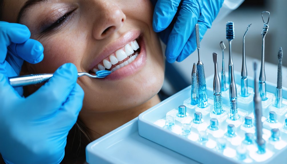 in office whitening procedure steps