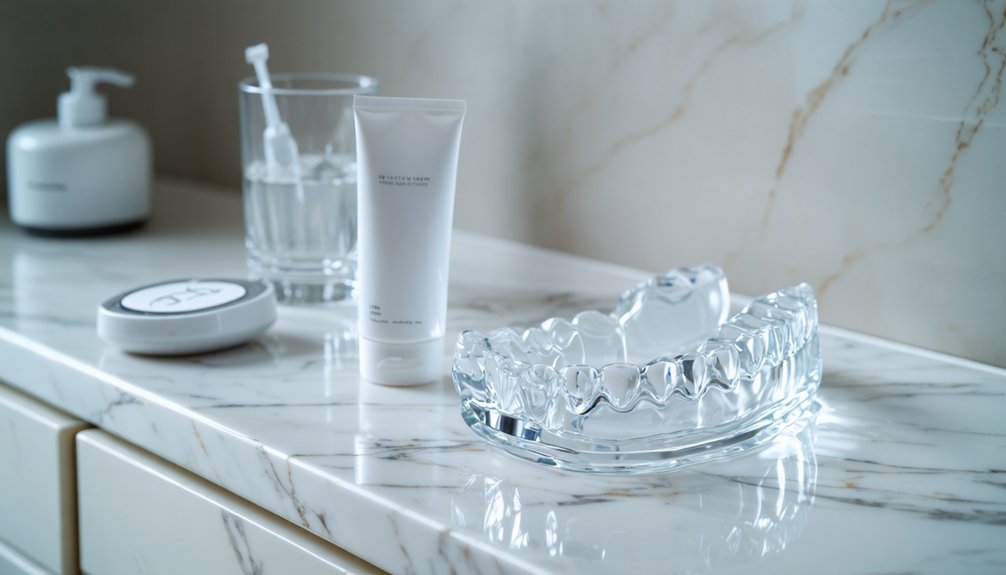 maintain whitening with consistency