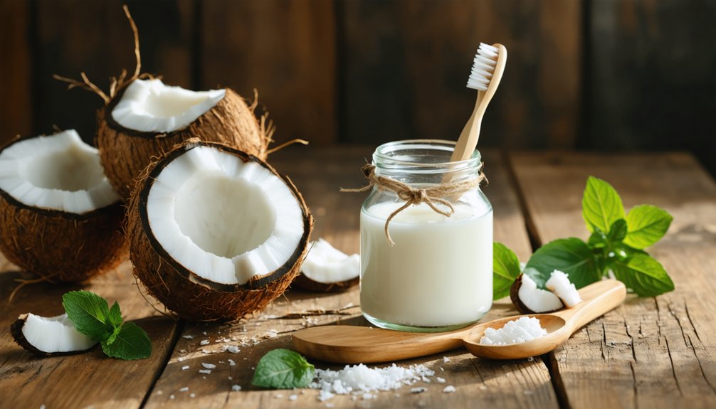 natural coconut oil whitening