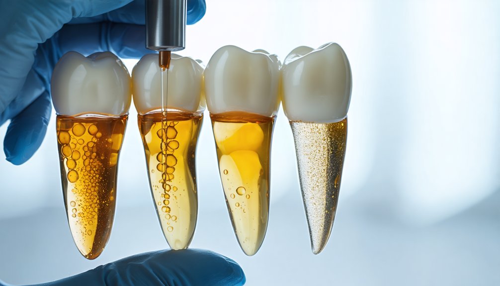 peroxide breaks down stains