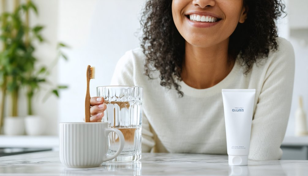 reduce coffee teeth stains