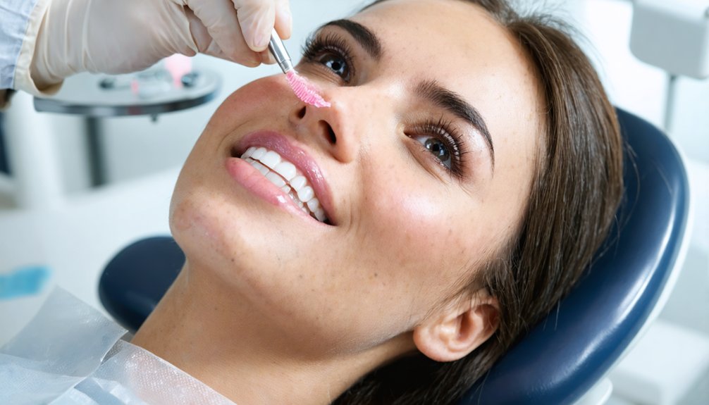 safeguard gums while whitening