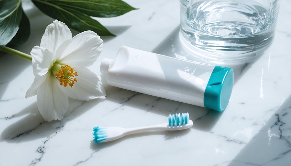 sensitive whitening with fluoride