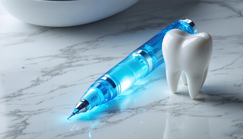 targeted single tooth whitening