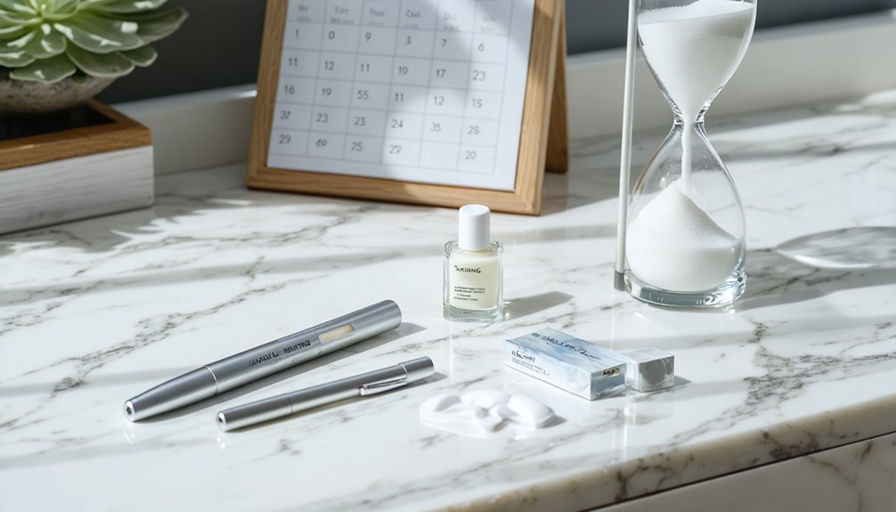 touch up whitening duration varies