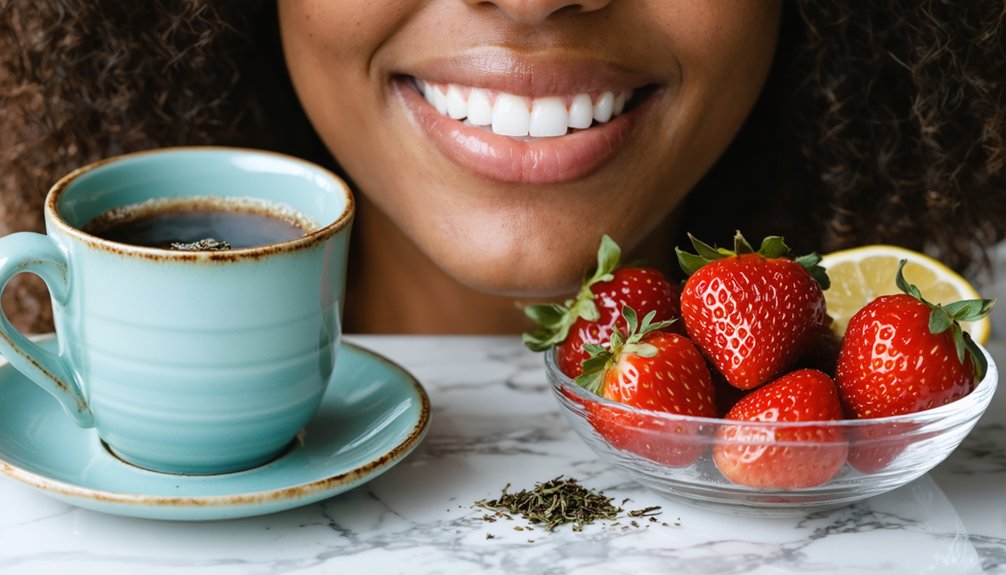 whiten teeth from beverages